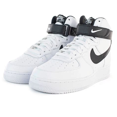 nike air force 1 high damen schwarz weiß|nike air force 1 schwarz.